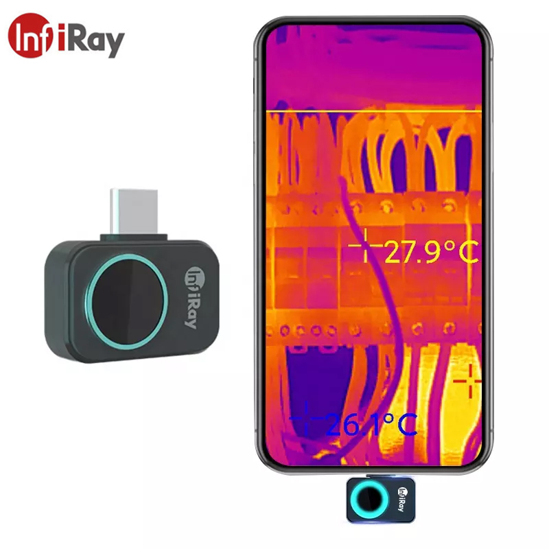 Nf 521 Thermal Imaging Camera - InfiRay P2 kamera pencitraan termal inframerah,