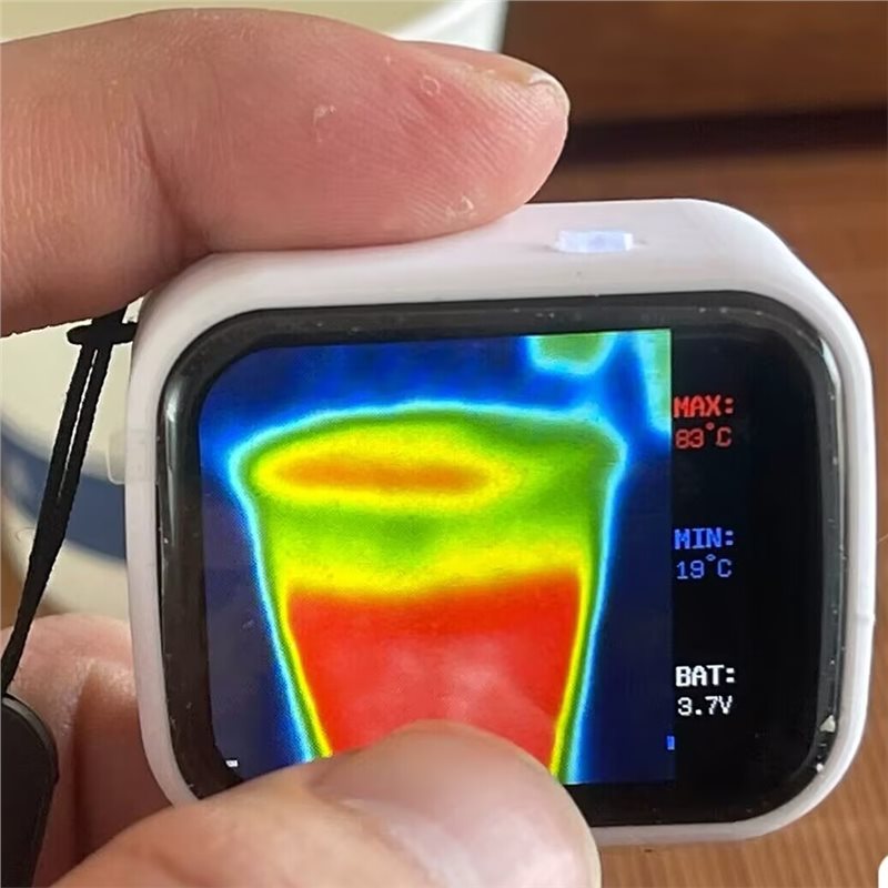 Underfloor Heating Thermal Detector - Perangkat Pencitraan Termal Mini dengan Layar
