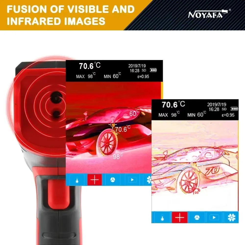 Sensor Pencitraan Termal Infra - Nf 521 Thermal Imaging Camera ulasan dan harga