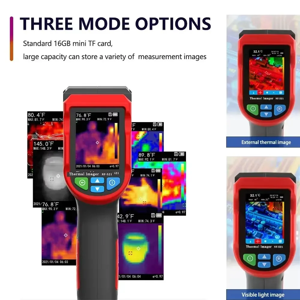 Sensor Pencitraan Termal Infra - Nf 521 Thermal Imaging Camera ulasan dan harga