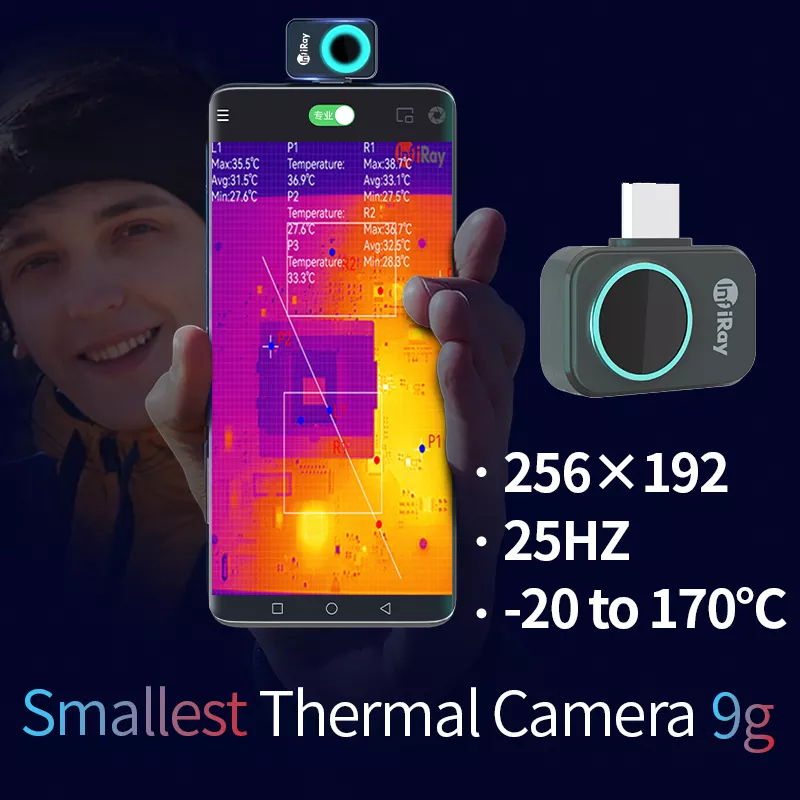 InfiRay P2 kamera pencitraan t - Nf 521 Thermal Imaging Camera ulasan dan harga