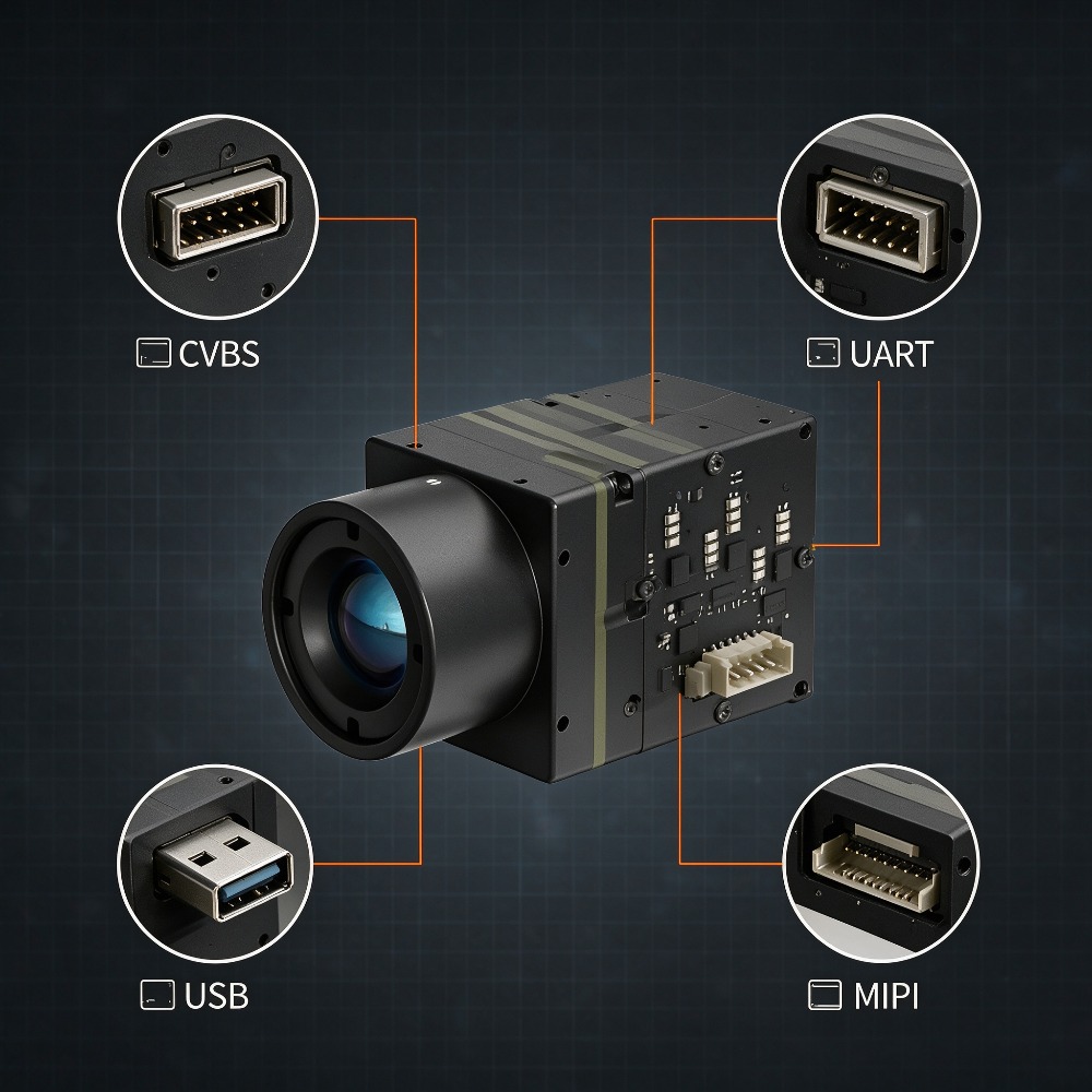Modul Inti Kamera Pencitraan T - Thermal Module 640X512 Core ulasan dan harga